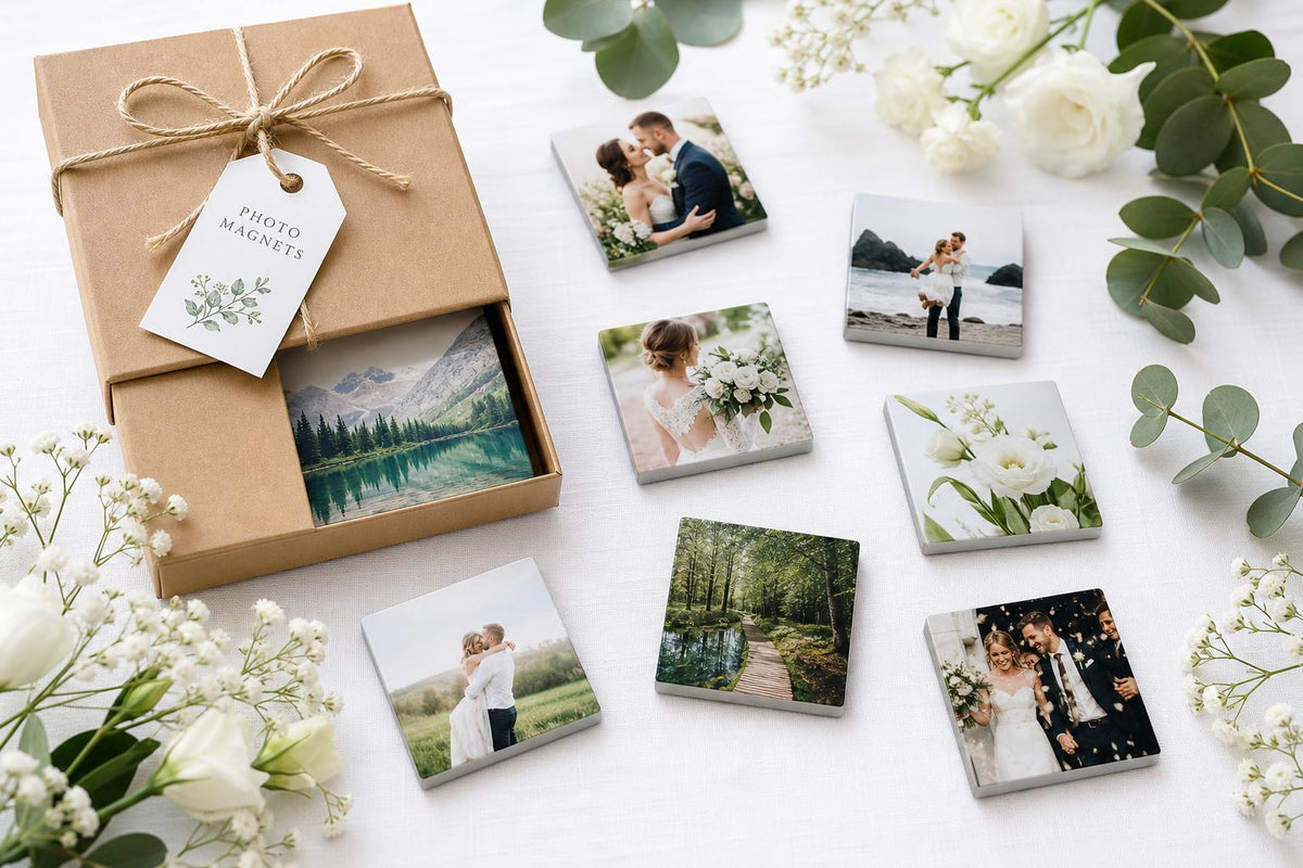 Square Custom Photo Magnet - 2" x 2"