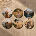 Round Custom Photo Magnet - 2.25"